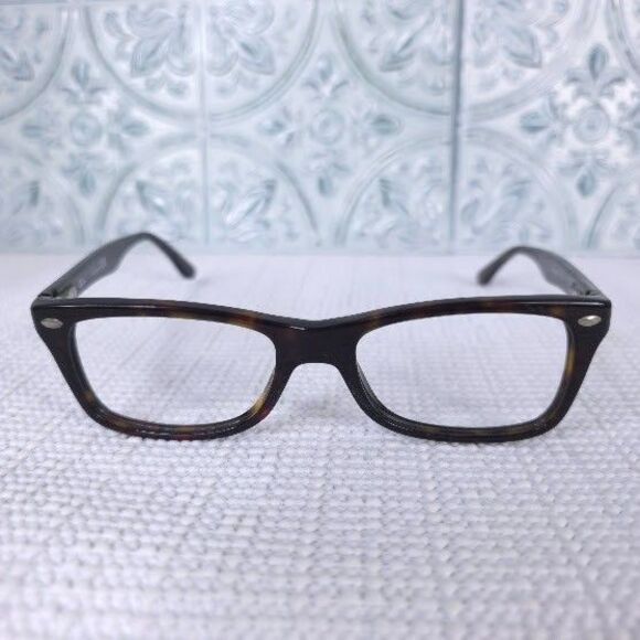 Ray Ban Eyeglasses FRAMES ONLY RB 5228 2012 Tortoise Brown Full Rim 53-17-140 - Picture 1 of 7